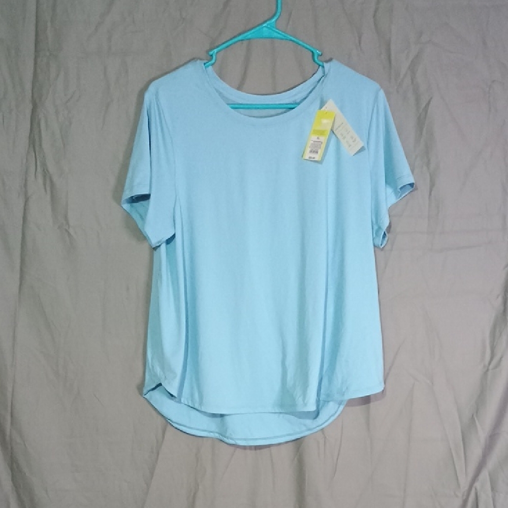 Light Blue Short Sleeve Women's Tee